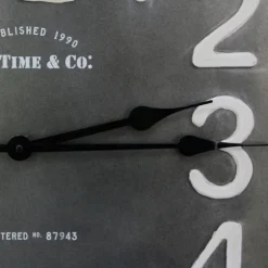 Industrial Square Liam Clock-Kirkland's Home Hot