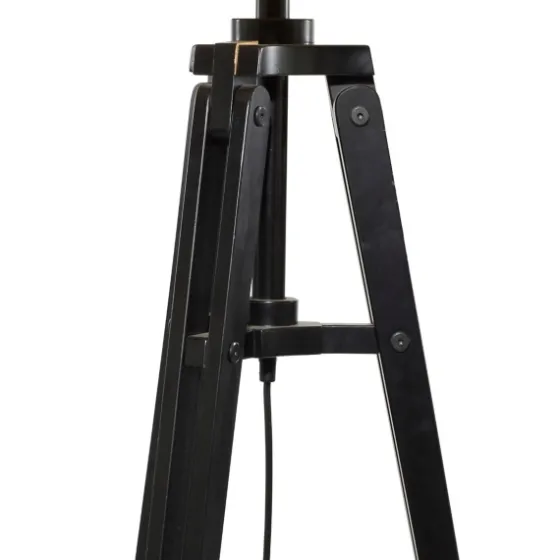 Industrial Tripod Wooden Floor Lamp-Kirkland's Home Hot