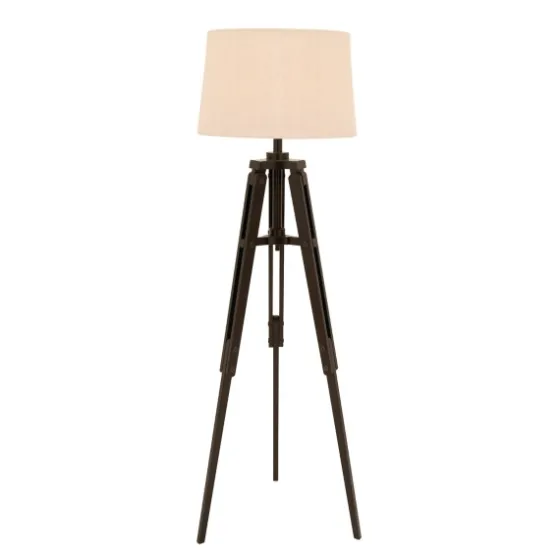 Industrial Tripod Wooden Floor Lamp-Kirkland's Home Hot