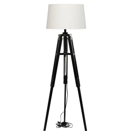 Industrial Tripod Wooden Floor Lamp-Kirkland's Home Hot