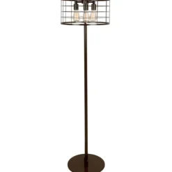 Industrial Wire Floor Lamp-Kirkland's Home Shop