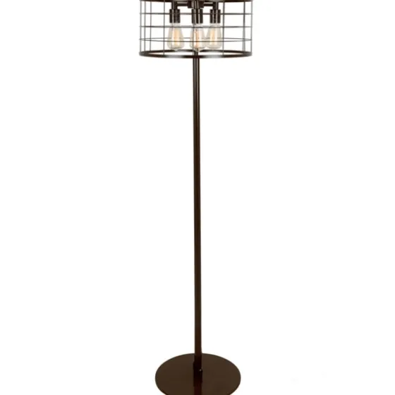 Industrial Wire Floor Lamp-Kirkland's Home Shop