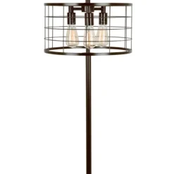 Industrial Wire Floor Lamp-Kirkland's Home Shop