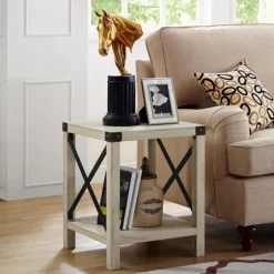 Industrial X-Frame Accent Table-Kirkland's Home Best