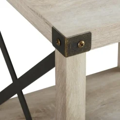 Industrial X-Frame Accent Table-Kirkland's Home Best
