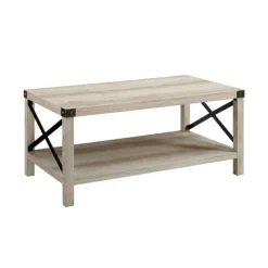 Industrial X-Frame Coffee Table-Kirkland's Home Flash Sale