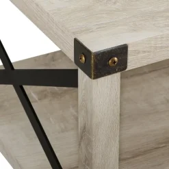 Industrial X-Frame Coffee Table-Kirkland's Home Flash Sale