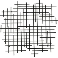 Inigo Abstract Linear I Wall Plaque-Kirkland's Home Cheap