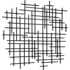 Inigo Abstract Linear I Wall Plaque-Kirkland's Home Cheap