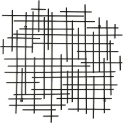 Inigo Abstract Linear I Wall Plaque-Kirkland's Home Cheap