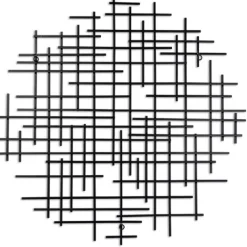 Inigo Abstract Linear Ii Wall Plaque-Kirkland's Home Shop