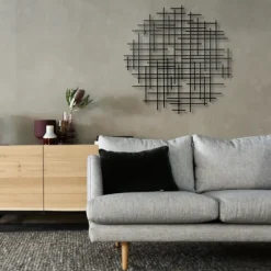 Inigo Abstract Linear Ii Wall Plaque-Kirkland's Home Shop