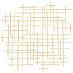 Inigo Abstract Linear Wall Plaque-Kirkland's Home Fashion
