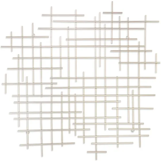 Inigo Abstract Linear Wall Plaque-Kirkland's Home Fashion