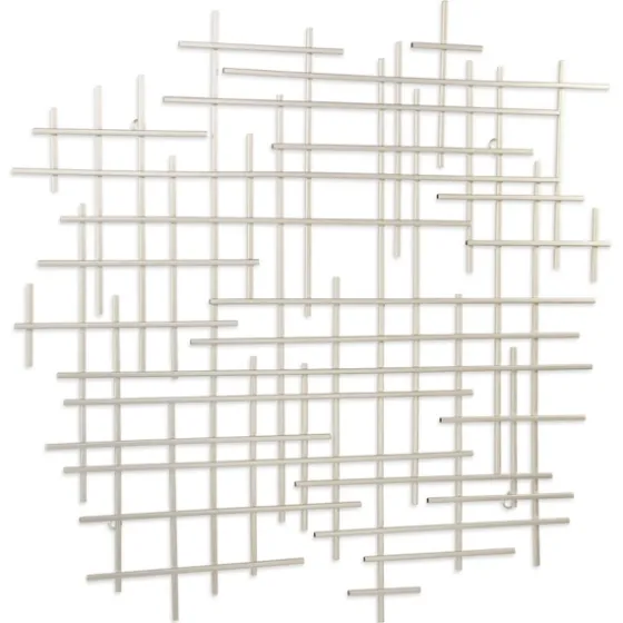 Inigo Abstract Linear Wall Plaque-Kirkland's Home Fashion