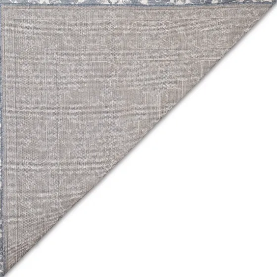 Irene Blue Daffodil Outdoor Area Rug, 7X9-Kirkland's Home Cheap