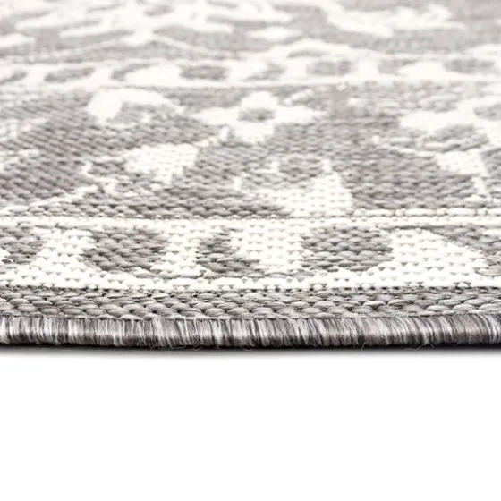 Irene Gray Daffodil Outdoor Area Rug, 6X9-Kirkland's Home Cheap