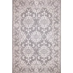 Irene Gray Daffodil Outdoor Area Rug, 4X7-Kirkland's Home Flash Sale