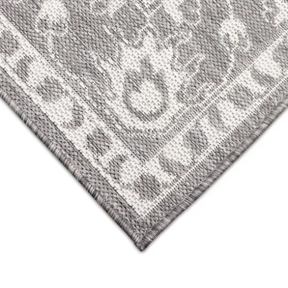 Irene Gray Daffodil Outdoor Area Rug, 4X7-Kirkland's Home Flash Sale