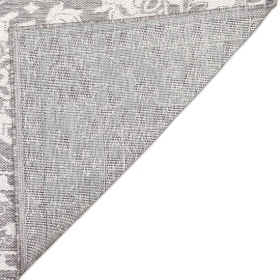 Irene Gray Daffodil Outdoor Area Rug, 4X7-Kirkland's Home Flash Sale