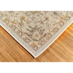 Irene Yellow Daffodil Outdoor Area Rug, 6X9-Kirkland's Home Best Sale