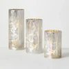 Iridescent Reindeer Led Pillar Holders, Set Of 3-Kirkland's Home Online