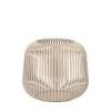 Irma Beige Steel Medium Open Rods Lantern-Kirkland's Home Outlet