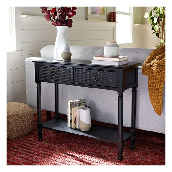 Irma Textured Drawers Console Table-Kirkland's Home Fashion