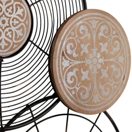Iron And Wood Layered Plates Wall Plaque-Kirkland's Home New