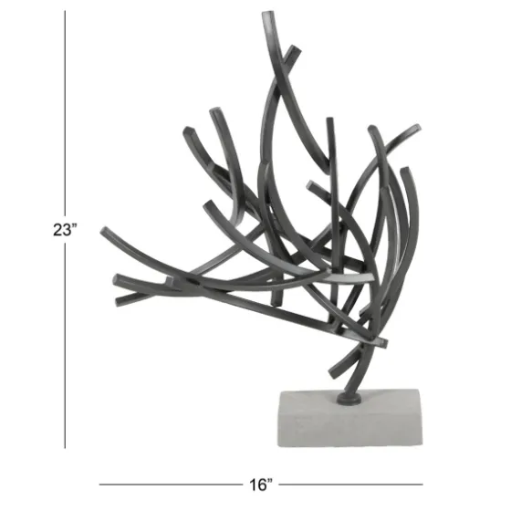 Iron Contemporary Branch Sculpture-Kirkland's Home Cheap