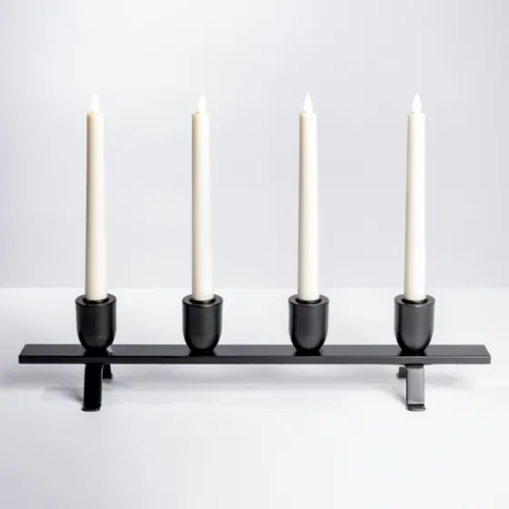 Iron Taper Candle Runner-Kirkland's Home Sale