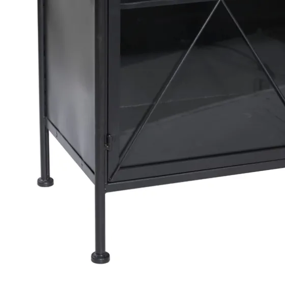 Iron X-Panel Cabinet-Kirkland's Home Discount