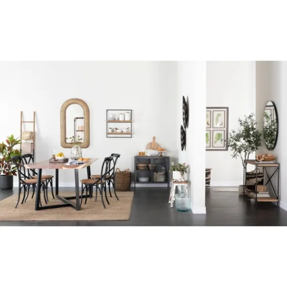 Iron X-Panel Cabinet-Kirkland's Home Discount
