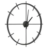 Isaac Black Modern Wall Clock-Kirkland's Home Shop