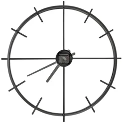 Isaac Black Modern Wall Clock-Kirkland's Home Shop