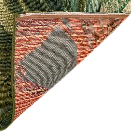 Island Leaf Outdoor Rug, 4X7-Kirkland's Home Discount