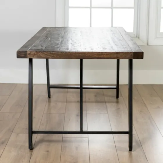 Ivan Wood And Metal Dining Table-Kirkland's Home Best Sale