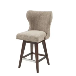 Ivey High Wingback Swivel Counter Stool-Kirkland's Home Outlet