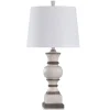Ivory And Gray Wood Grain Table Lamp-Kirkland's Home New