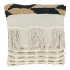 Ivory Boho Fringe Jute Pillow-Kirkland's Home Store