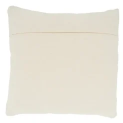 Ivory Diamond Woven Textured Polyester Pillow-Kirkland's Home Outlet