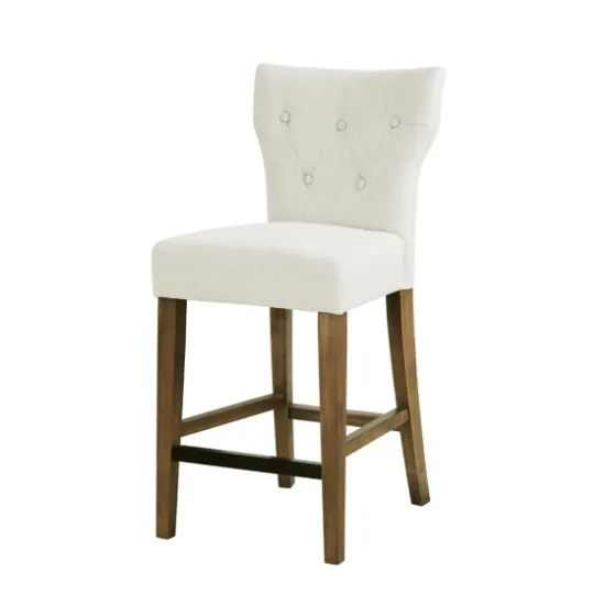 Ivory Harrison Tufted Counter Stool-Kirkland's Home Shop