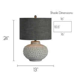 Ivory Hobnail Table Lamp-Kirkland's Home Flash Sale