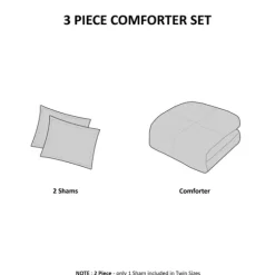 Ivory Jacquard Full/Queen 3-Pc. Comforter Set-Kirkland's Home Flash Sale
