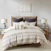 Ivory Jacquard King 3-Pc. Comforter Set-Kirkland's Home Discount