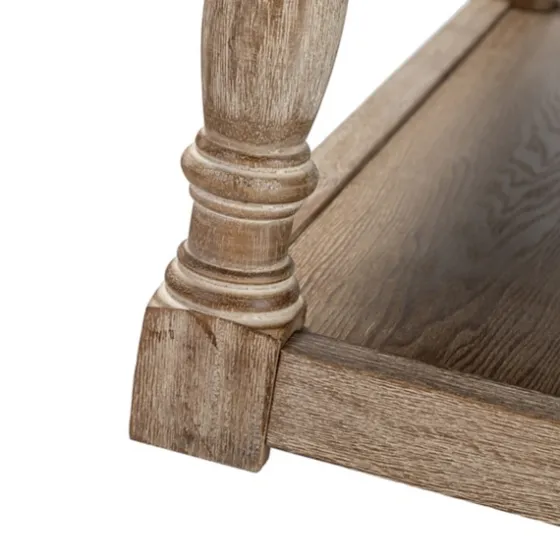 Ivory Linen Low Base Tufted Ottoman-Kirkland's Home Flash Sale