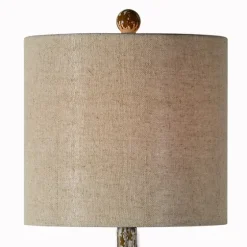 Ivory Resin Distressed Traditional Buffet Lamp-Kirkland's Home Flash Sale