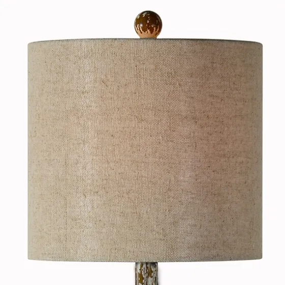 Ivory Resin Distressed Traditional Buffet Lamp-Kirkland's Home Flash Sale