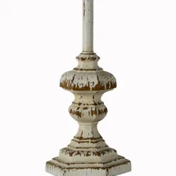 Ivory Resin Distressed Traditional Buffet Lamp-Kirkland's Home Flash Sale