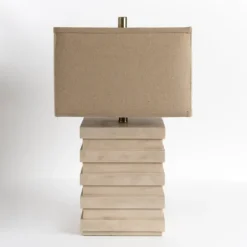 Ivory Square Tiered Table Lamp-Kirkland's Home Best